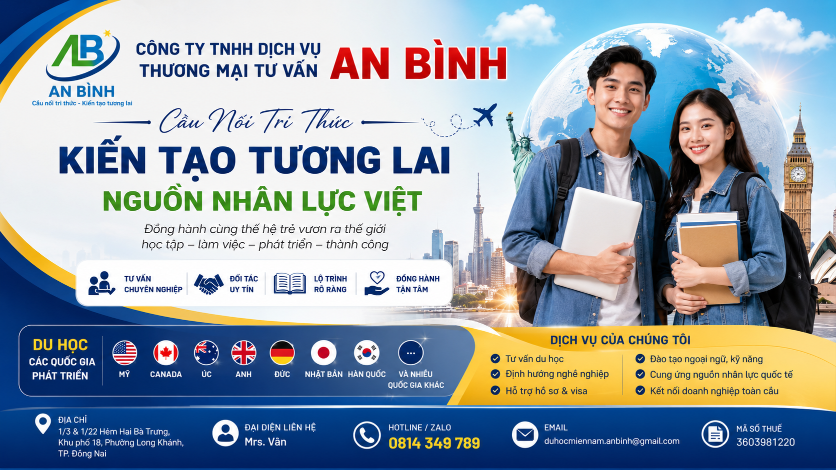 CÔNG TY TNHH DỊCH VỤ THƯƠNG MẠI TƯ VẤN AN BÌNH